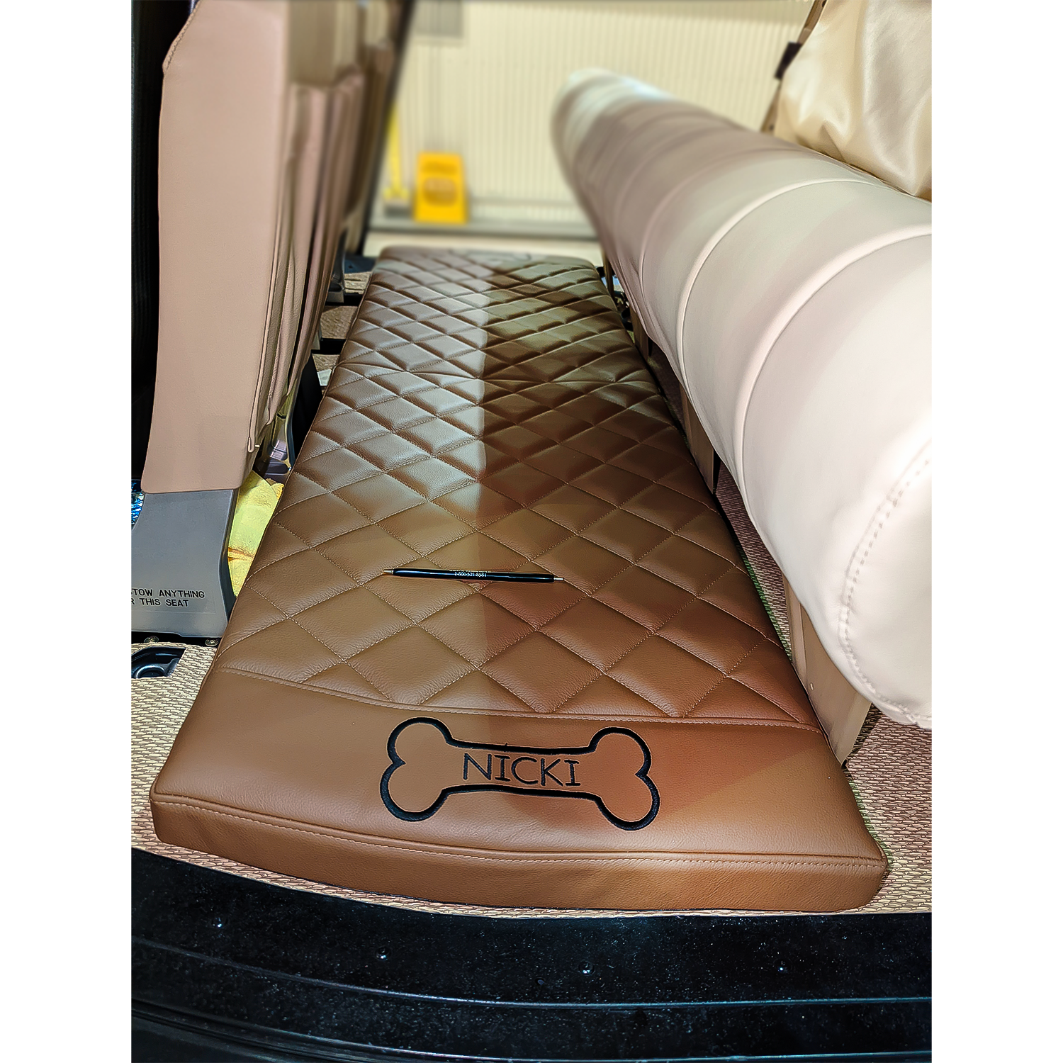 dog bed instagram post